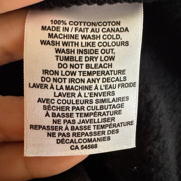 NWT Undefeated Gradient Icon Pullover Hoodie Black Made in Canada Size Medium - Picture 7 of 8